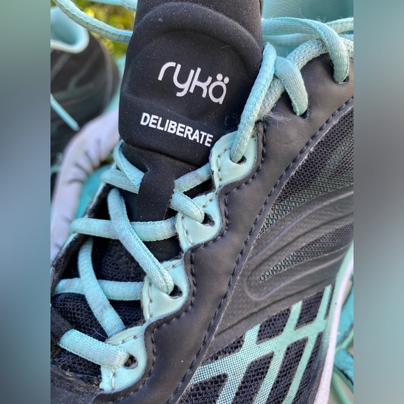 RYKA athletic shoes, used, size 10, color black/mint - Picture 10 of 10